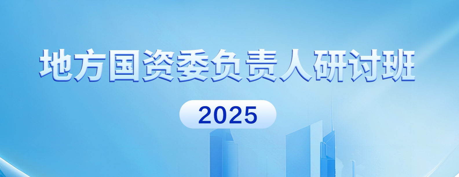 2025年地方國(guó)資委負(fù)責(zé)人研討班